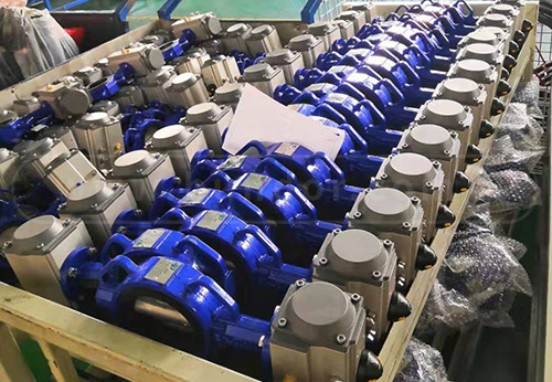 般德閥門(mén)氣動(dòng)蝶閥、電動(dòng)蝶閥等出口美國(guó)