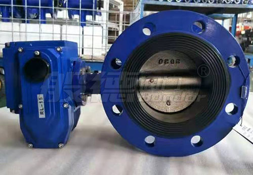 上海客戶采購般德手動(dòng)、電動(dòng)、信號(hào)法蘭蝶閥